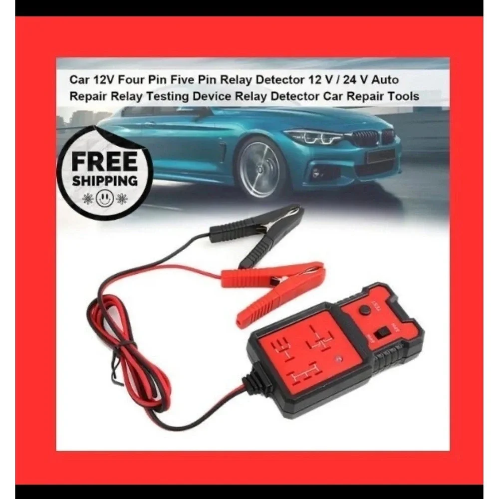 Voltage Tester Car Relay Tester Automotive Electronic Relay Tester Universal 12V
